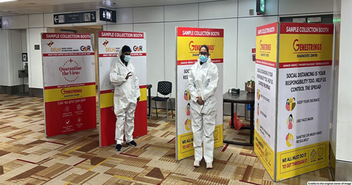 110 international passengers tested 'randomly' at Delhi airport on Day 1: Genestrings lab